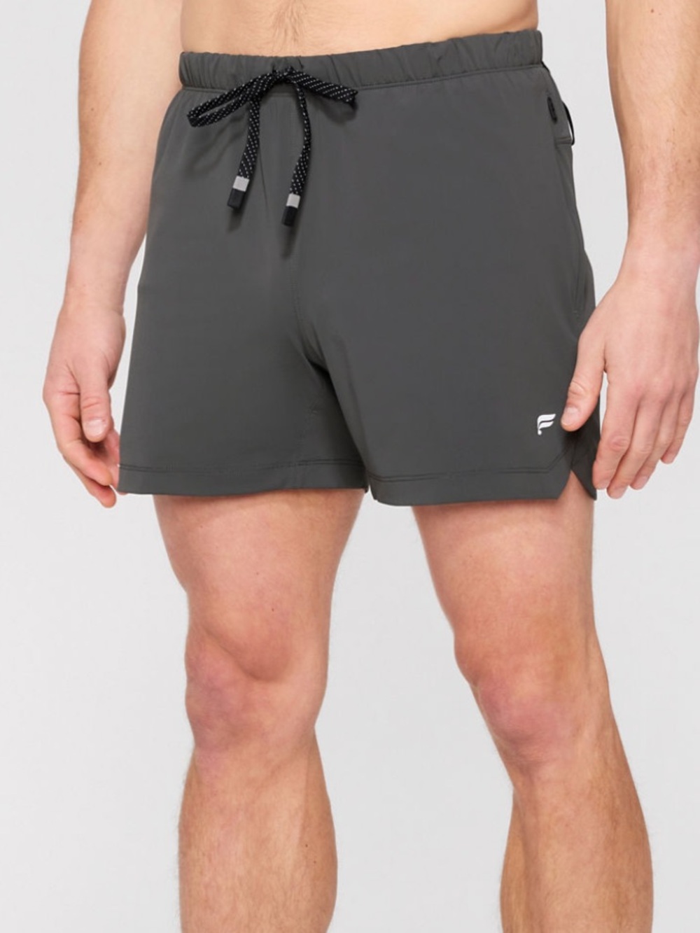 NEW FABLETICS The One Short Lined 5in in onyx size: L